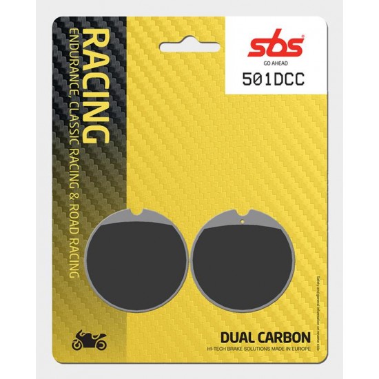 SBS - Plăcuțe frână RACING 501DCC Dual Carbon Classic