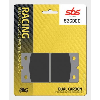 SBS - Plăcuțe frână RACING 506DCC Dual Carbon Classic