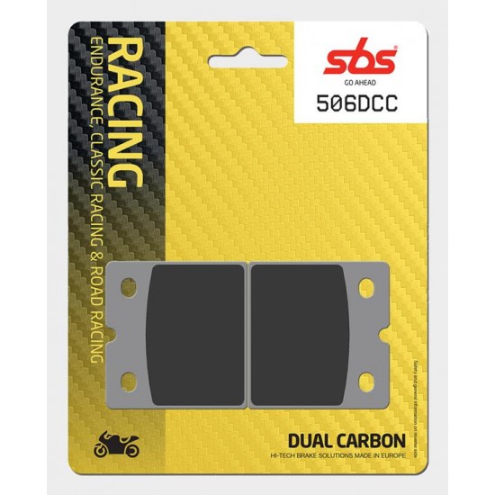 SBS - Plăcuțe frână RACING 506DCC Dual Carbon Classic