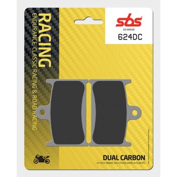 SBS - Plăcuțe frână RACING 624DC Dual Carbon