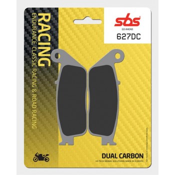 SBS - Plăcuțe frână RACING 627DC Dual Carbon
