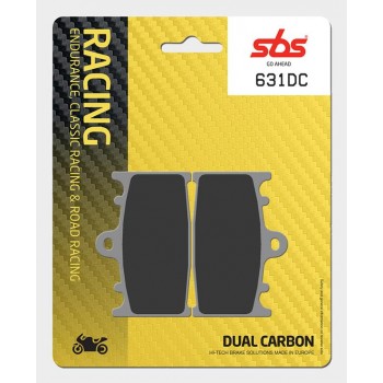 SBS - Plăcuțe frână RACING 631DC Dual Carbon