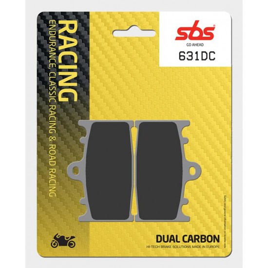 SBS - Plăcuțe frână RACING 631DC Dual Carbon SBS - Plăcuțe frână RACING 631DC Dual Carbon