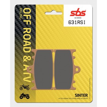 SBS - Plăcuțe frână RACING 631RSI Offroad Sinter