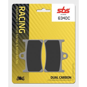 SBS - Plăcuțe frână RACING 634DC Dual Carbon