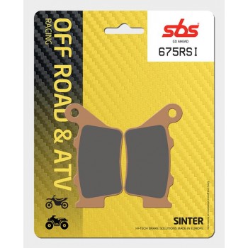SBS - Plăcuțe frână RACING 675RSI Offroad Sinter