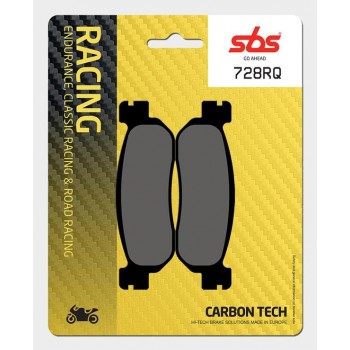 SBS - Plăcuțe frână RACING 728RQ.S CarbonTech
