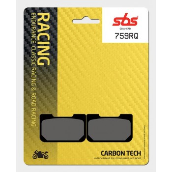 SBS - Plăcuțe frână RACING 759RQ CarbonTech
