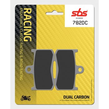 SBS - Plăcuțe frână RACING 782DC Dual Carbon