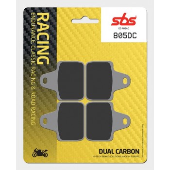 SBS - Plăcuțe frână RACING 805DC Dual Carbon