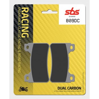 SBS - Plăcuțe frână RACING 809DC Dual Carbon