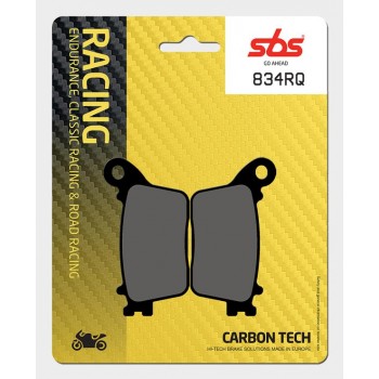 SBS - Plăcuțe frână RACING 834RQ Carbon Tech