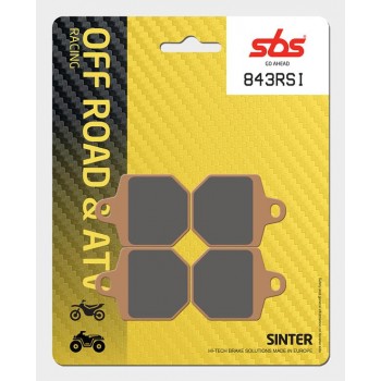 SBS - Plăcuțe frână RACING 843RSI Offroad Sinter