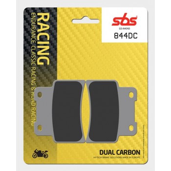SBS - Plăcuțe frână RACING 844DC Dual Carbon