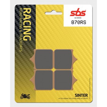 SBS - Plăcuțe frână RACING 870RST Sinter