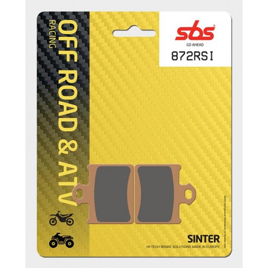 SBS - Plăcuțe frână RACING 872RSI Offroad Sinter SBS - Plăcuțe frână RACING 872RSI Offroad Sinter
