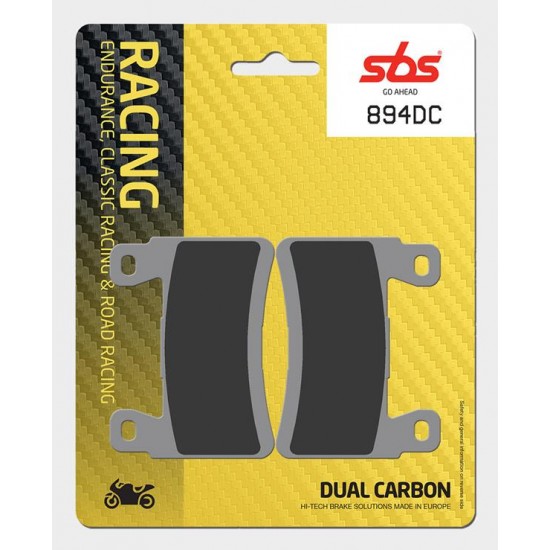 SBS - Plăcuțe frână RACING 894DC Dual Carbon