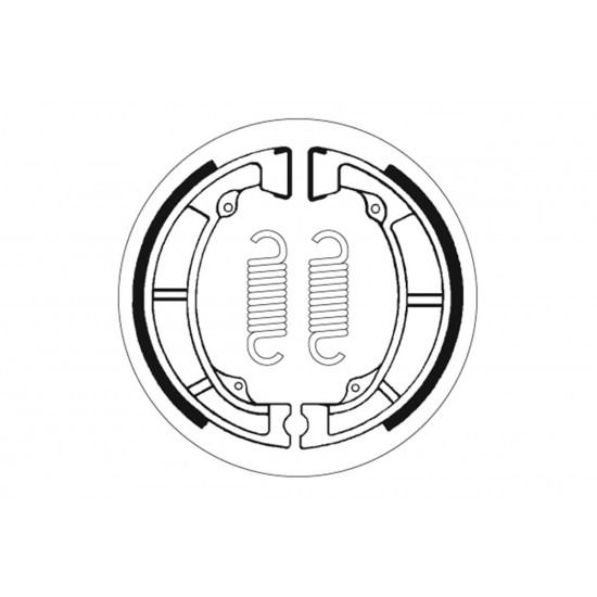 SBS - Saboți frână 2039 SBS - Saboți frână 2039