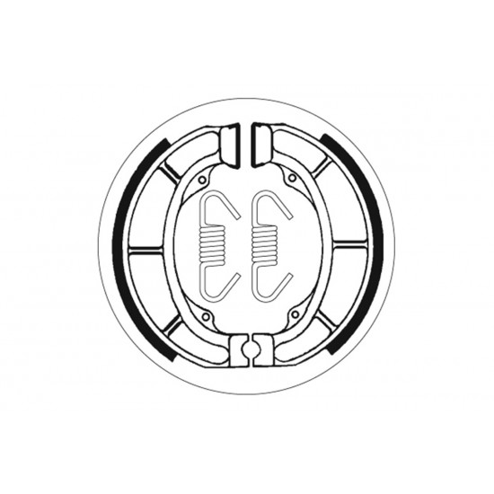 SBS - Saboți frână 2181 SBS - Saboți frână 2181