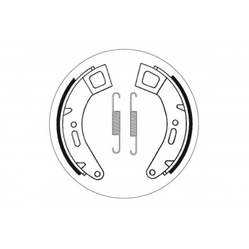 SBS - Saboți frână 2184