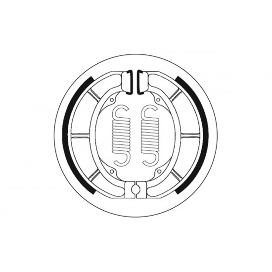 SBS - Saboți frână 2201 SBS - Saboți frână 2201