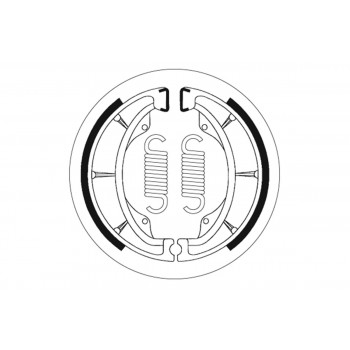 SBS - Saboți frână 2202