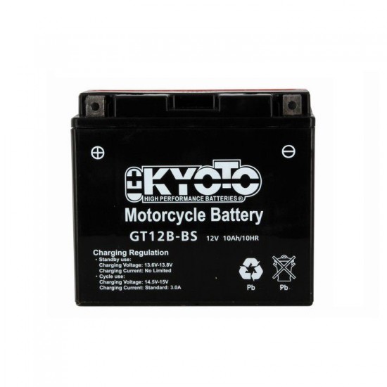 KYOTO - Baterie fără întreținere YT12B-BS / GT12B-4
