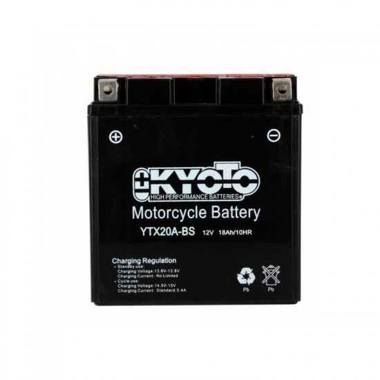 KYOTO - Baterie fără întreținere YTX20A-BS KYOTO - Baterie fără întreținere YTX20A-BS