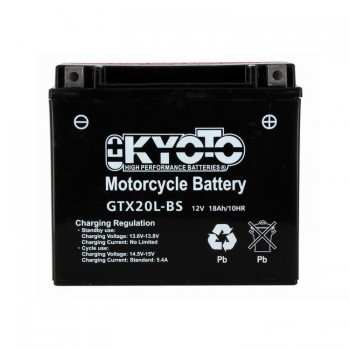 KYOTO - Baterie fără întreținere YTX20L-BS KYOTO - Baterie fără întreținere YTX20L-BS