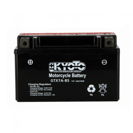 KYOTO - Baterie fără întreținere YTX7A-BS