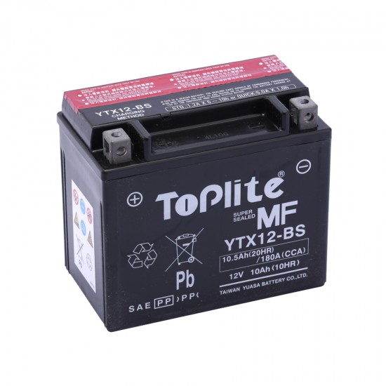 TOPLITE - Baterie fără întreținere YTX12-BS TOPLITE - Baterie fără întreținere YTX12-BS