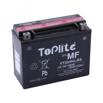 TOPLITE - Baterie fără întreținere YTX20L-BS