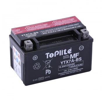 TOPLITE - Baterie fără întreținere YTX7A-BS TOPLITE - Baterie fără întreținere YTX7A-BS
