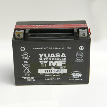 YUASA Japan - Baterie fără întreținere YTX15L-BS