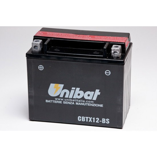 UNIBAT - Baterie fără întreținere CBTX12-BS (YTX12-BS)