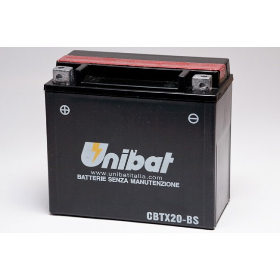 UNIBAT - Baterie fără întreținere CBTX20-BS (YTX20-BS)