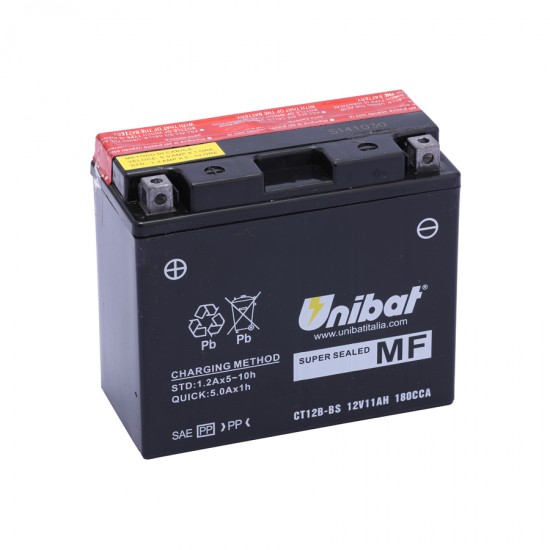 UNIBAT - Baterie fără întreținere CT12B-BS (YT12B-BS) UNIBAT - Baterie fără întreținere CT12B-BS (YT12B-BS)