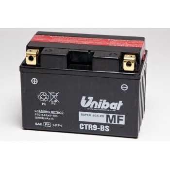 UNIBAT - Baterie fără întreținere CTR9-BS UNIBAT - Baterie fără întreținere CTR9-BS