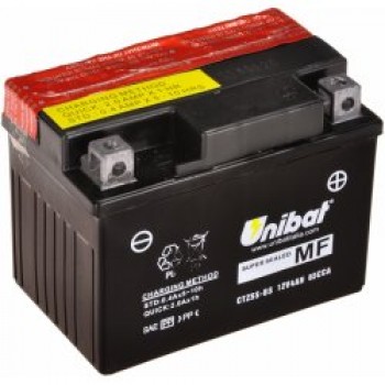 UNIBAT - Baterie fără întreținere CTZ5S-BS (YTZ5-S) UNIBAT - Baterie fără întreținere CTZ5S-BS (YTZ5-S)