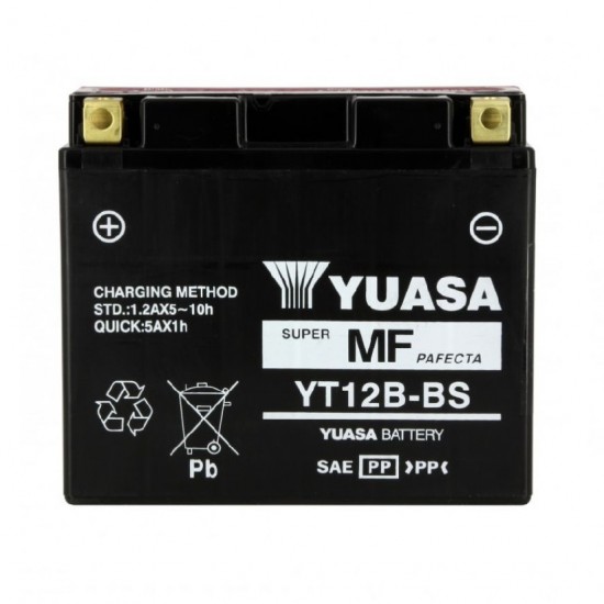 YUASA Japan - Baterie AGM fără întreținere YT12B-BS