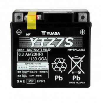 YUASA Japan - Baterie AGM fără întreținere YTZ7S