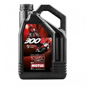 Ulei motor Motul - 300V2 10W50 - 4L Ulei motor Motul - 300V2 10W50 - 4L