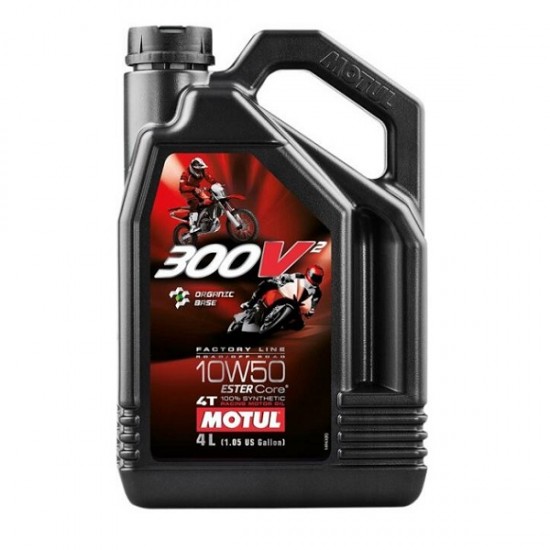 Ulei motor Motul - 300V2 10W50 - 4L Ulei motor Motul - 300V2 10W50 - 4L