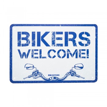 OXFORD - Plăcuță metalică decorativă - WELCOME - 30x20cmx0.25mm