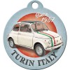 Breloc Metalic - Fiat 500 Turin