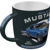 Cană ceramică 330 ml - Ford Mustang 1969 Mach 1 Albastru