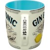 Cană ceramică 330 ml - Gin & Tonic Served Cold - Gin Tonic Servit Rece