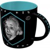 Cană ceramică 330ml -  Einstein - Energy = Me + Coffee (Energie = Eu + Cafea)