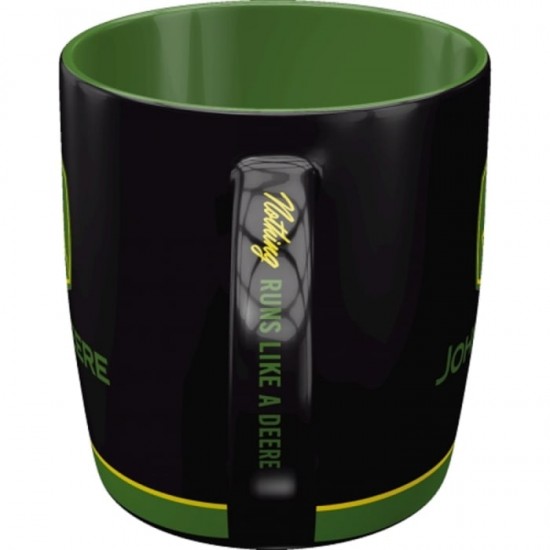 Cană ceramică 330 ml - John Deere Logo Black