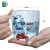 Cană ceramică 330ml - Vespa - Model Chart